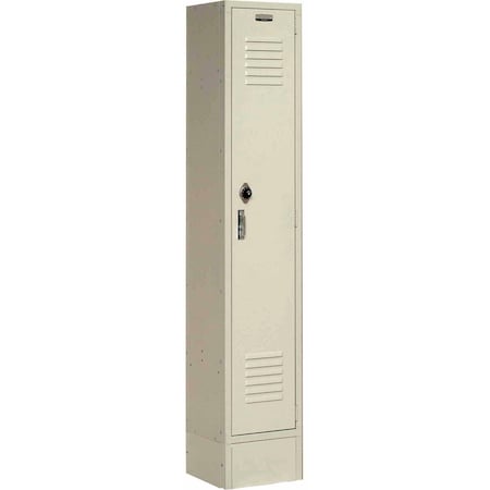 Global Industrial 12 in W, 18 D, 66 in H, Tan 652064TN